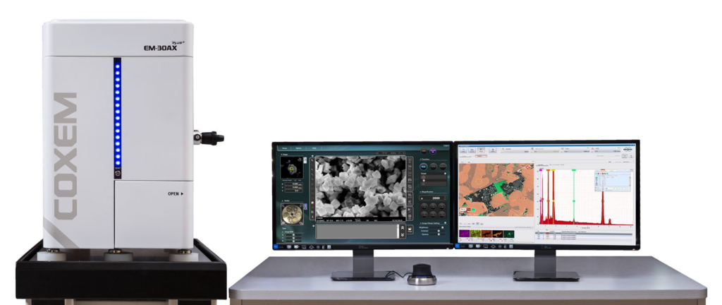 EM-30AX系列桌面扫描电镜EDS与Bruker Nano XFlash 630和Esprit软件