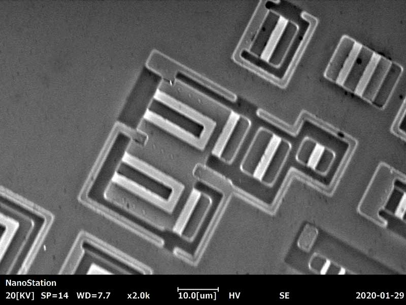 等离子清洁后的晶圆